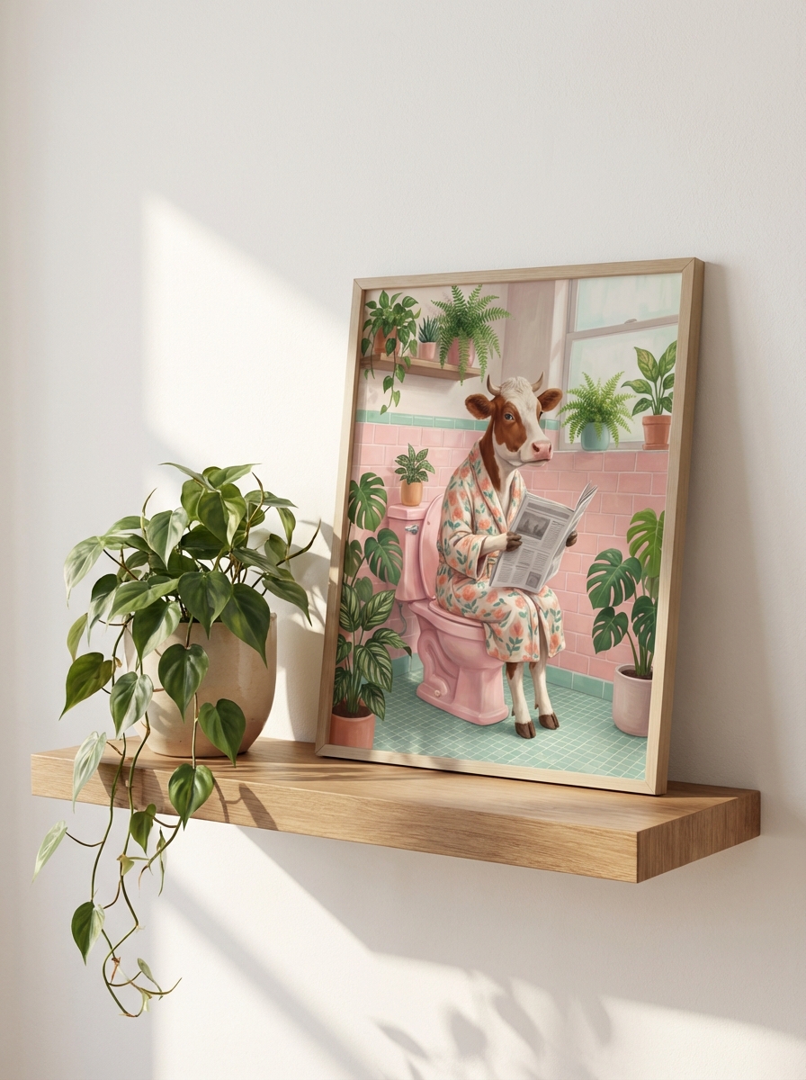 Banyo Dekorasyonu için Eğlenceli Bir Seçim