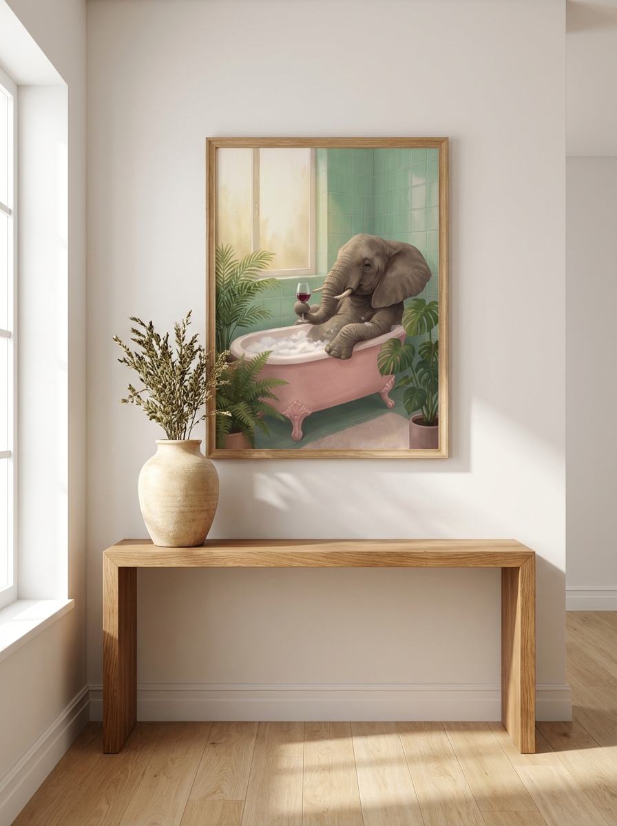 Eşsiz Eko Duyarlılık: Doğal Ahşap ve Fil