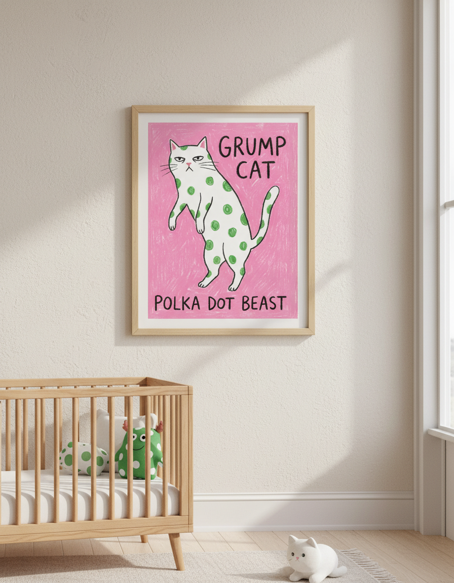 Grumpy Cat Kupa - Kahve Zamanı