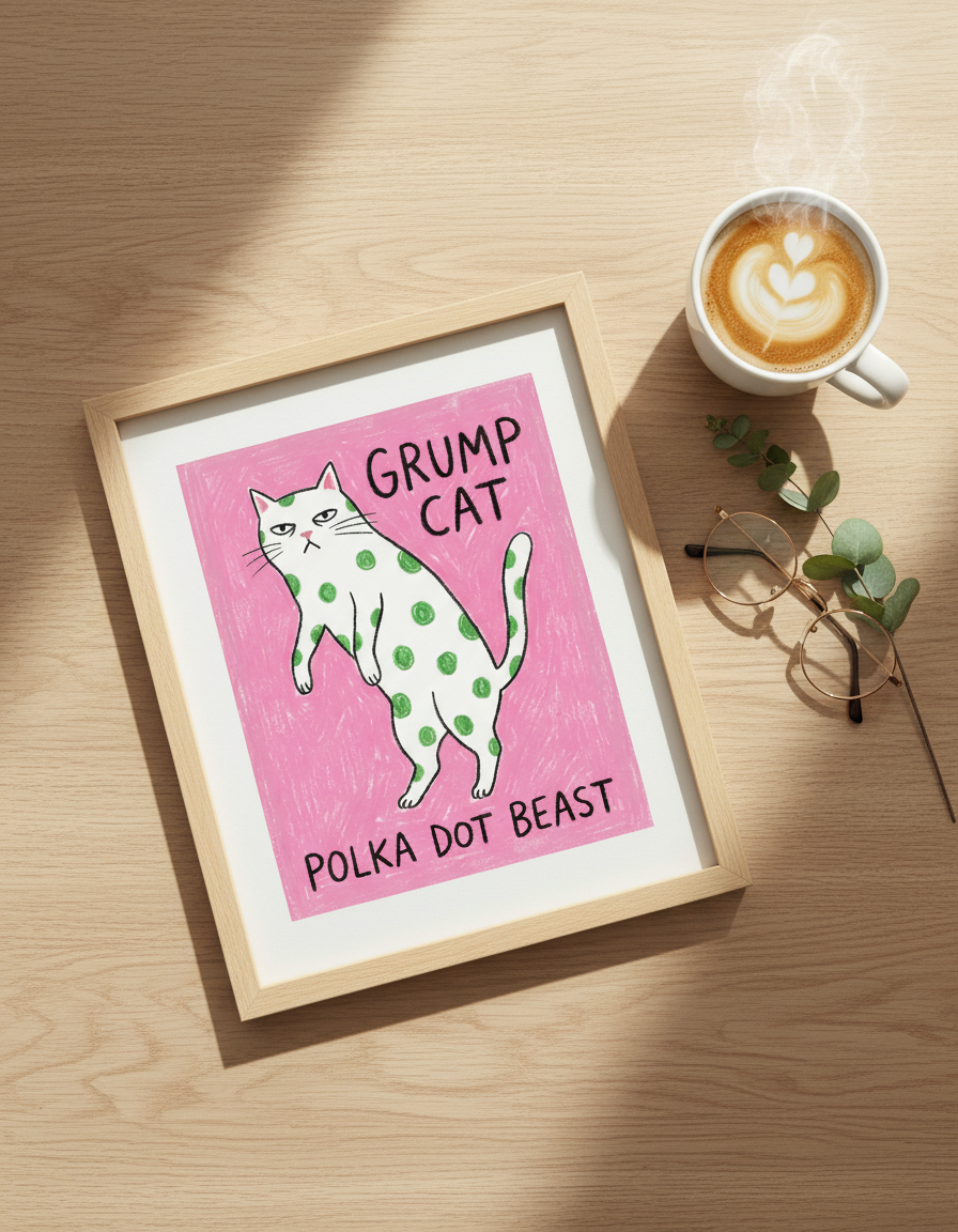 Grumpy Cat ile Endüstriyel Tarzda Dekorasyon