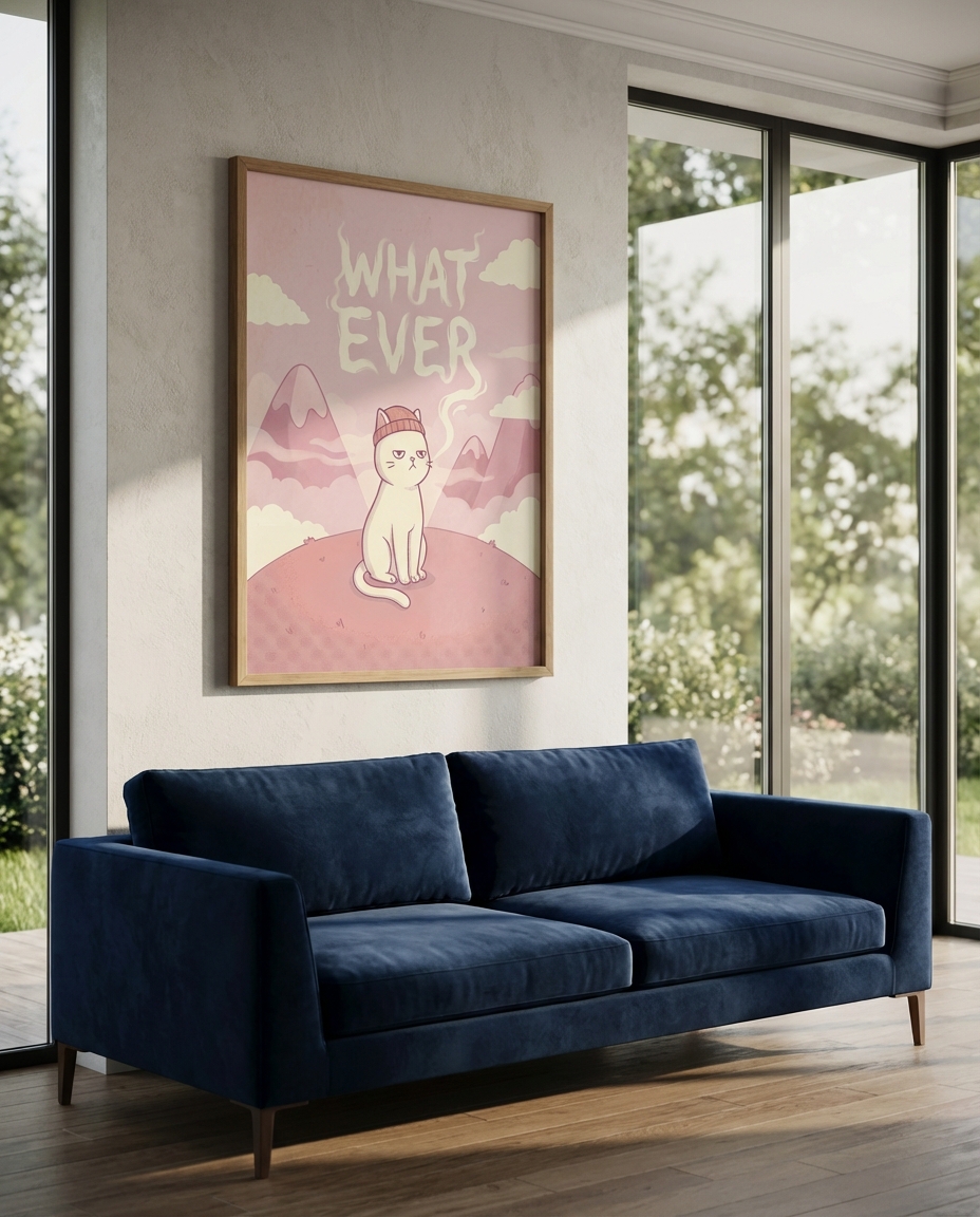 Efsane Grumpy Cat - Mizahi Sanat Baskıları