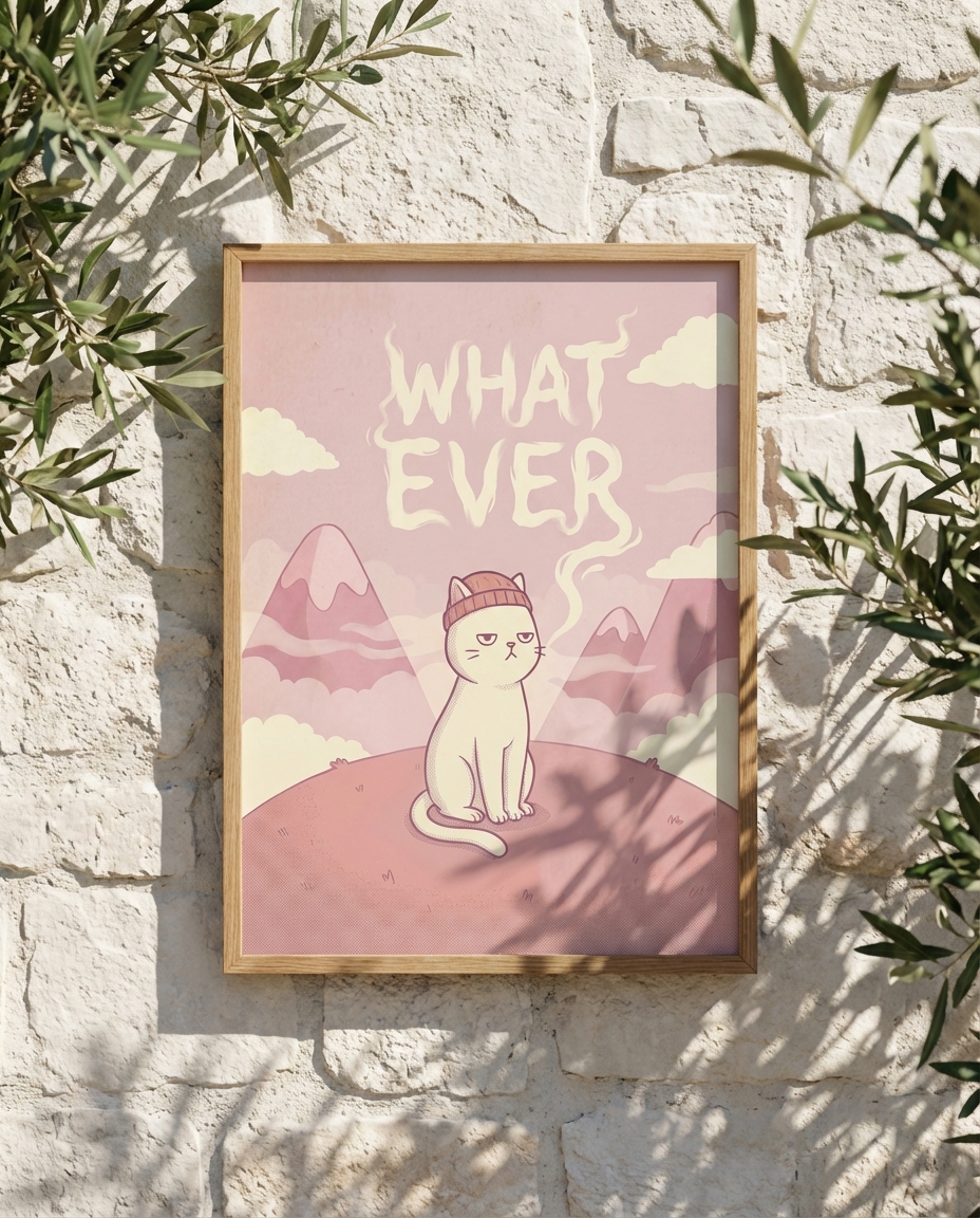 Boho Tarzı ile Grumpy Cat: Eğlenceli ve Rahat!