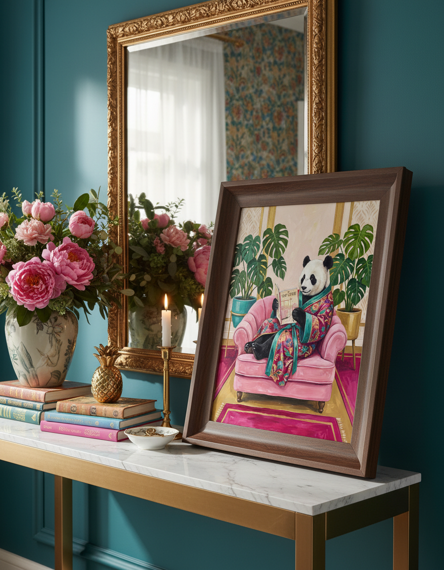 Panda Figürlü Seramik Tabak - Mükemmel Hediye