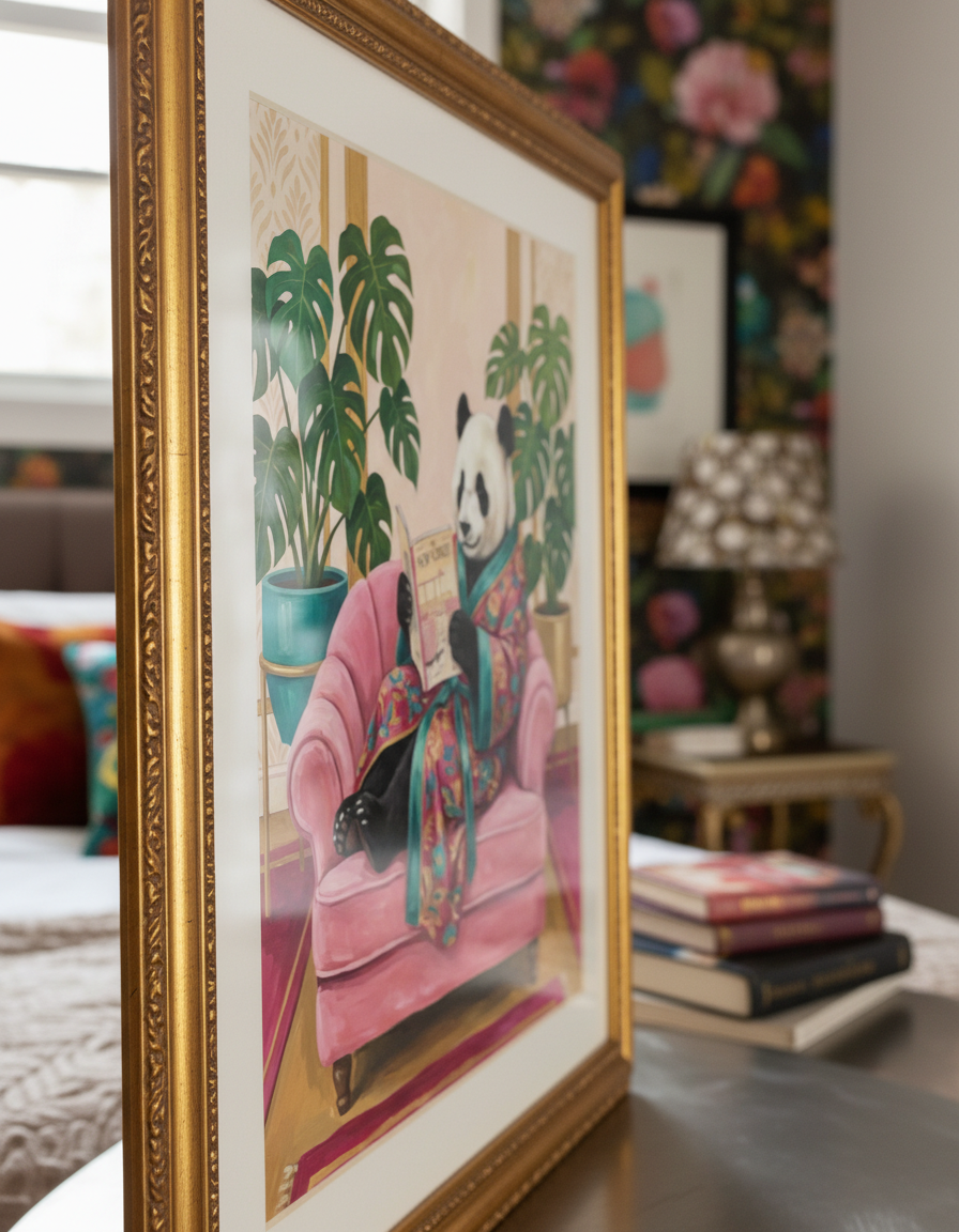 Panda İle Renkli Yapboz Seti