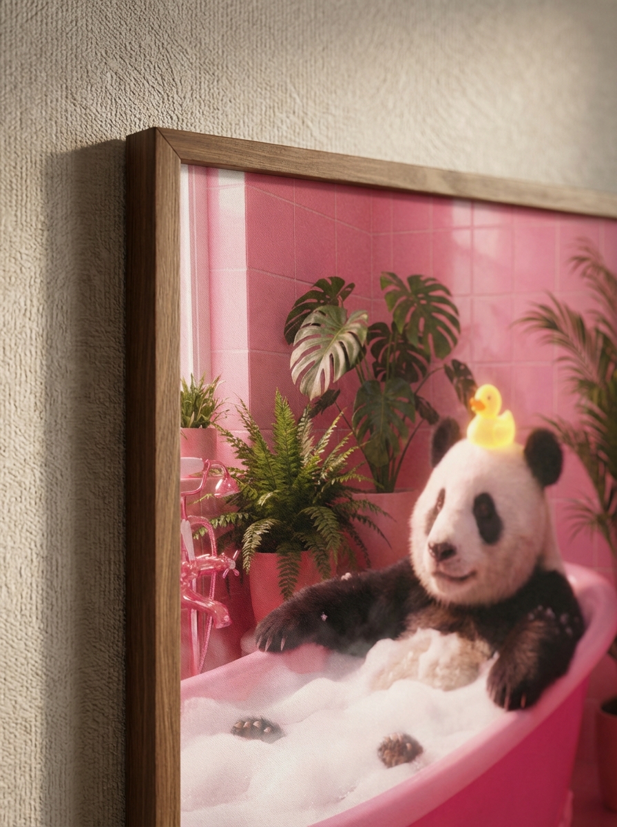 Efsanevi Panda - Pembe Küvetteki Neşe