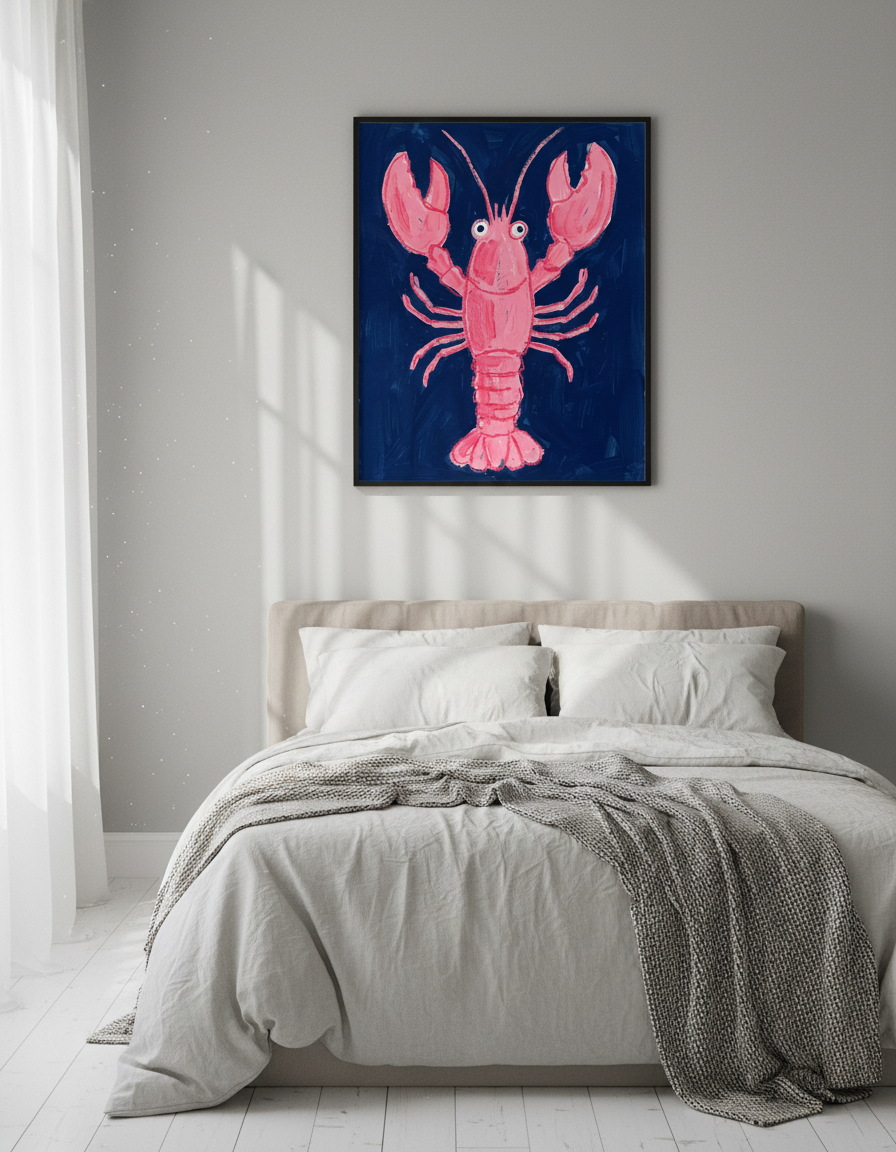 Pembe İstakoz ile Evinize Neşe Katın