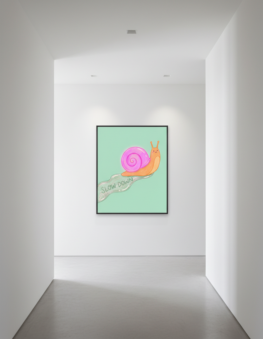 Salyangoz Temalı Seramik Ürünler