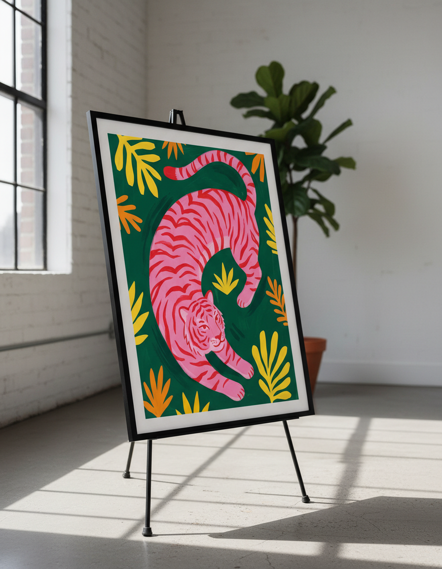 Kaplan Desenli Süper Yumuşak Battaniye