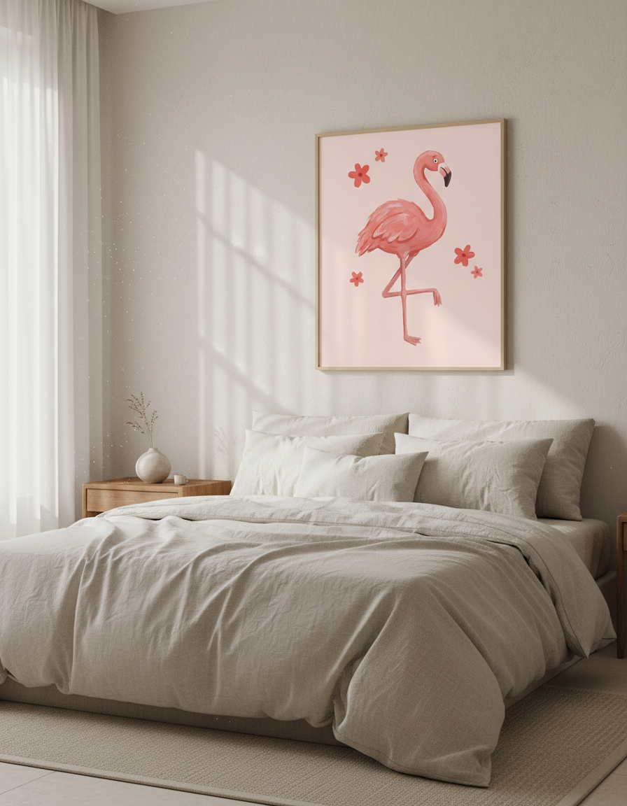 Flamingo Desenli Çocuk Ürünleri